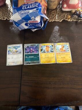 Trading Card Lot - Yellow and Multicolor Cards